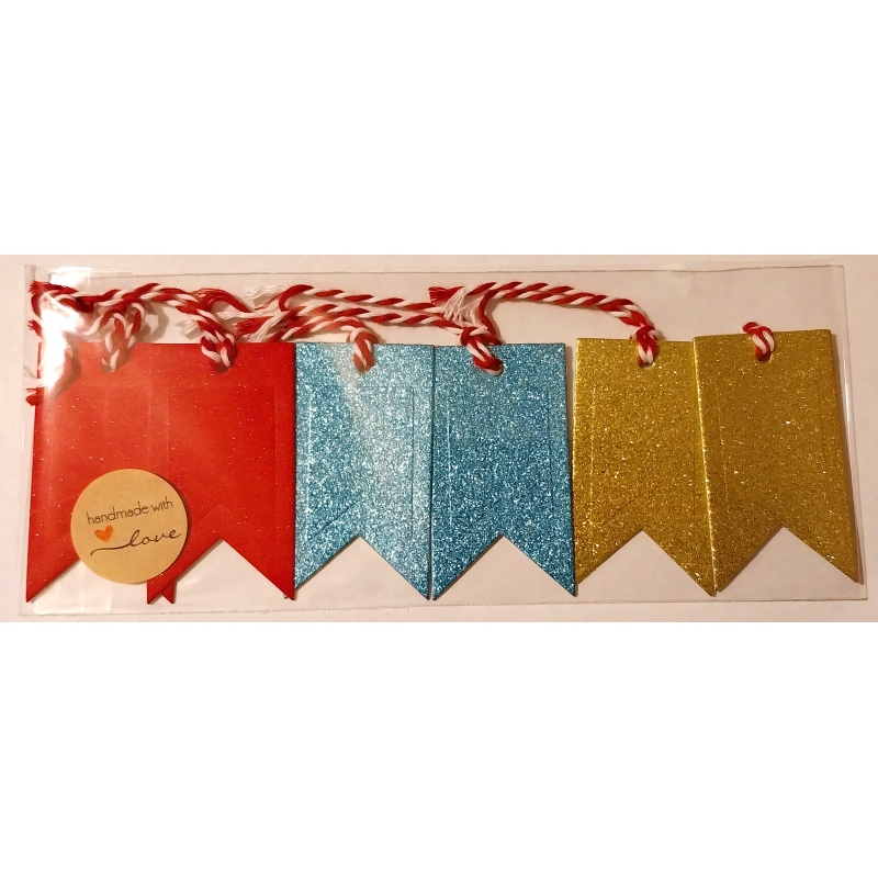Glitter Gift Tags (6 pack)